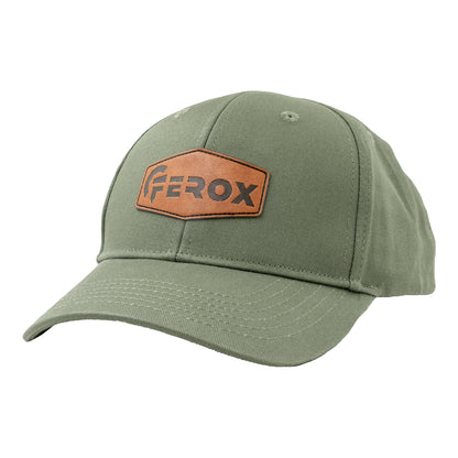 Baseball Cap FEROX Lederlook-Badge