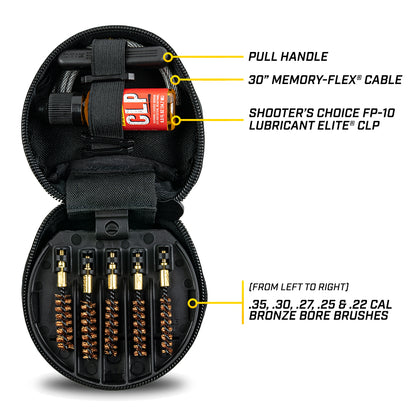 Kit universale per la pulizia del fucile