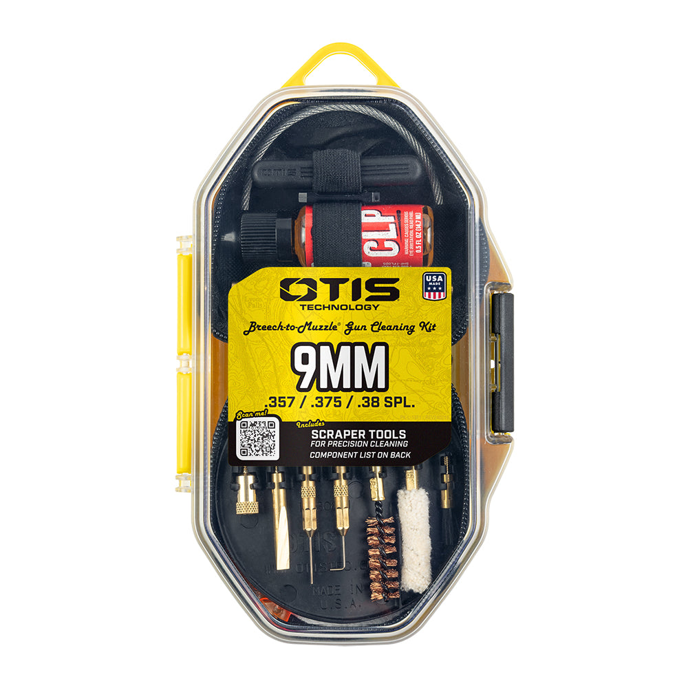 Kit de nettoyage pour pistolets et carabines de 9 mm