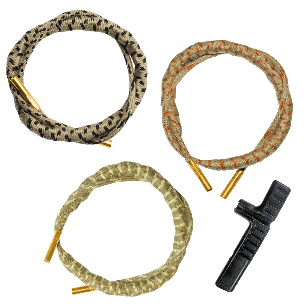 Trio de pistolets Ripcord - Nettoyeurs d'alésage à tirer pour calibres 9 mm, .40 et .45