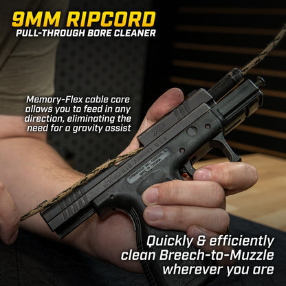 .38 cal / 9mm/ .357 cal Ripcord® Deluxe Kit