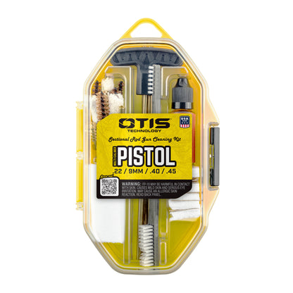 Kit di pulizia per pistole multicalibro con asta in ottone
