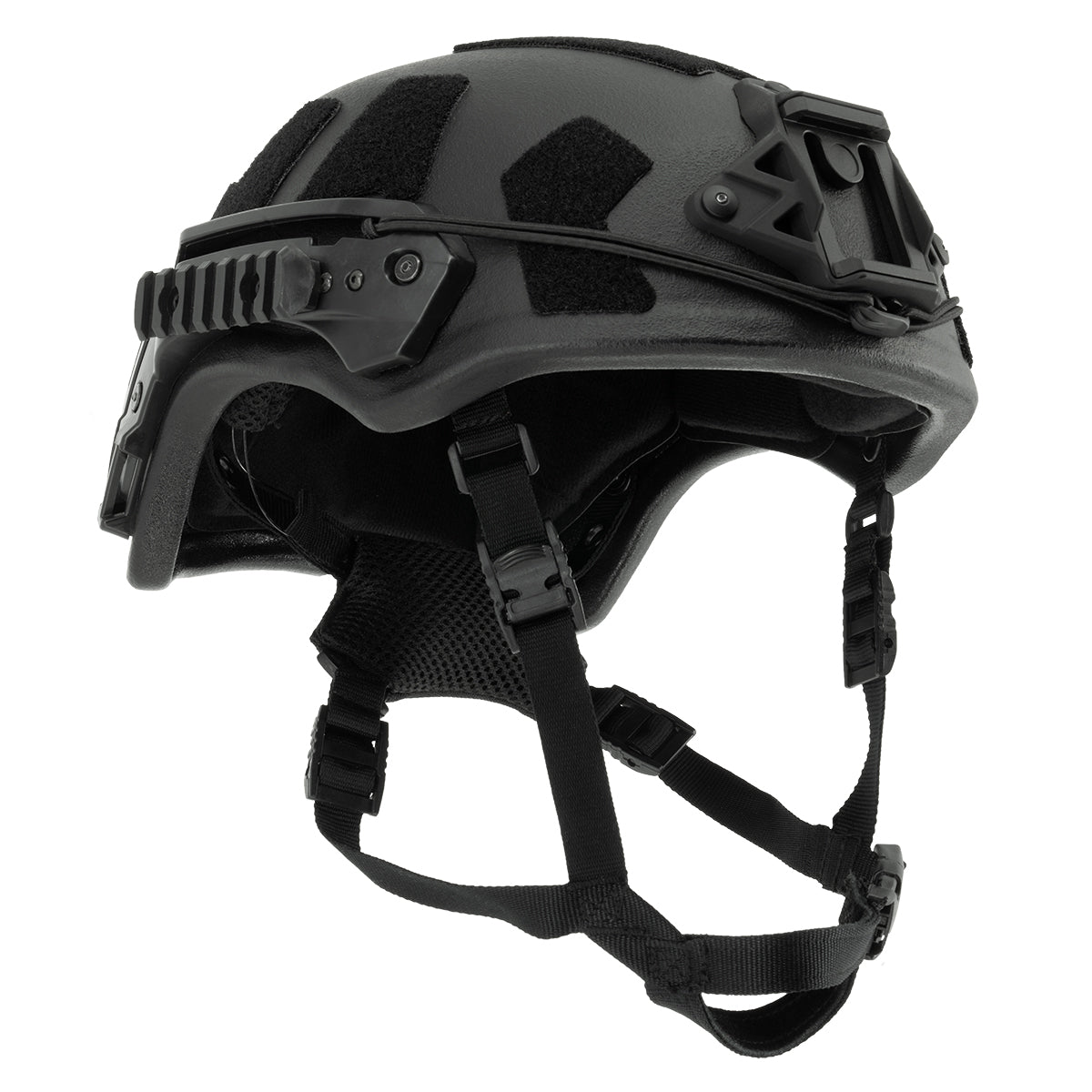 Casco protettivo balistico KRANOS-X Aramid, livello NIJ IIIA, nero