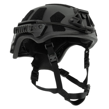 Casco protettivo balistico KRANOS-X Aramid, livello NIJ IIIA, nero