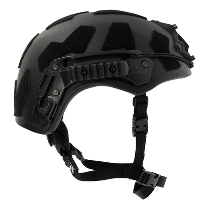 Casco protettivo balistico KRANOS-X Aramid, livello NIJ IIIA, nero