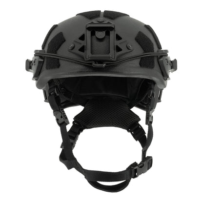 Casco protettivo balistico KRANOS-X Aramid, livello NIJ IIIA, nero