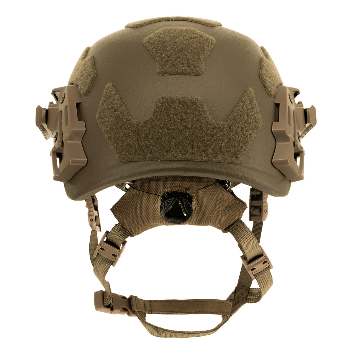 Casco protettivo balistico KRANOS-X Aramid, livello NIJ IIIA, coyote