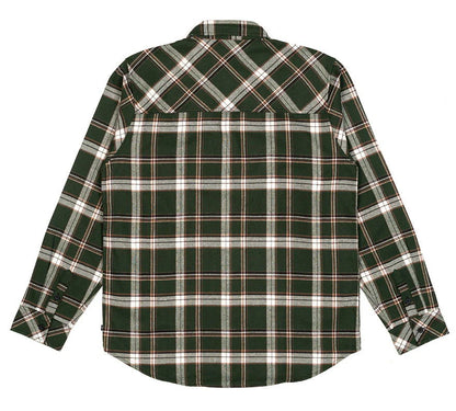 Camicia in flanella GRENADE, verde foresta 