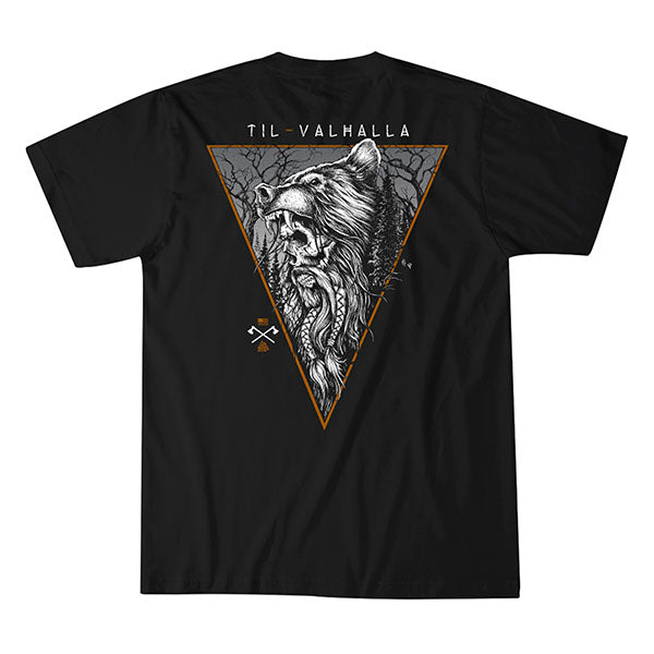 Maglietta VIKING BEAR, nera