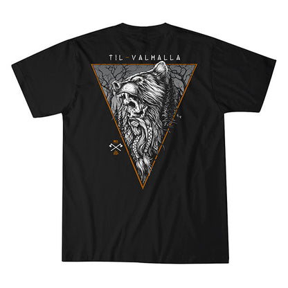 Maglietta VIKING BEAR, nera