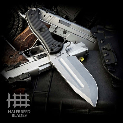 Large Bush Knife Gen-2, Stonewash