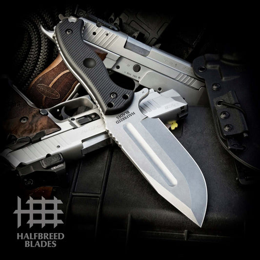 Large Bush Knife Gen-2, Stonewash