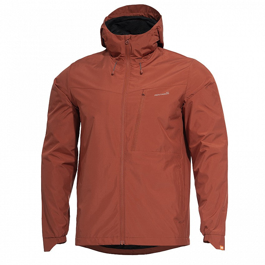 Giacca a vento ANEMOS, rosso bordeaux