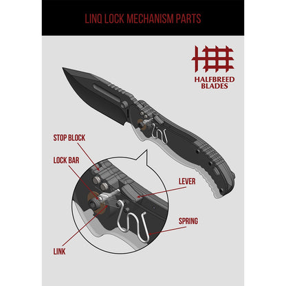 Large Bush Folder, Folding Blade