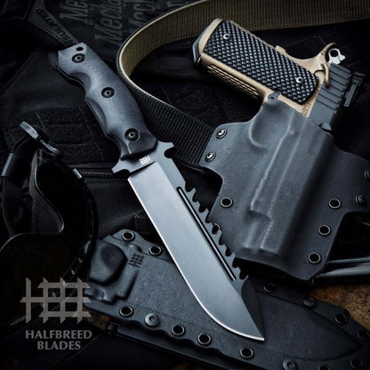 Large Survival Knife, Spear Point