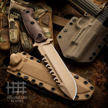 Large Survival Knife, Spear Point