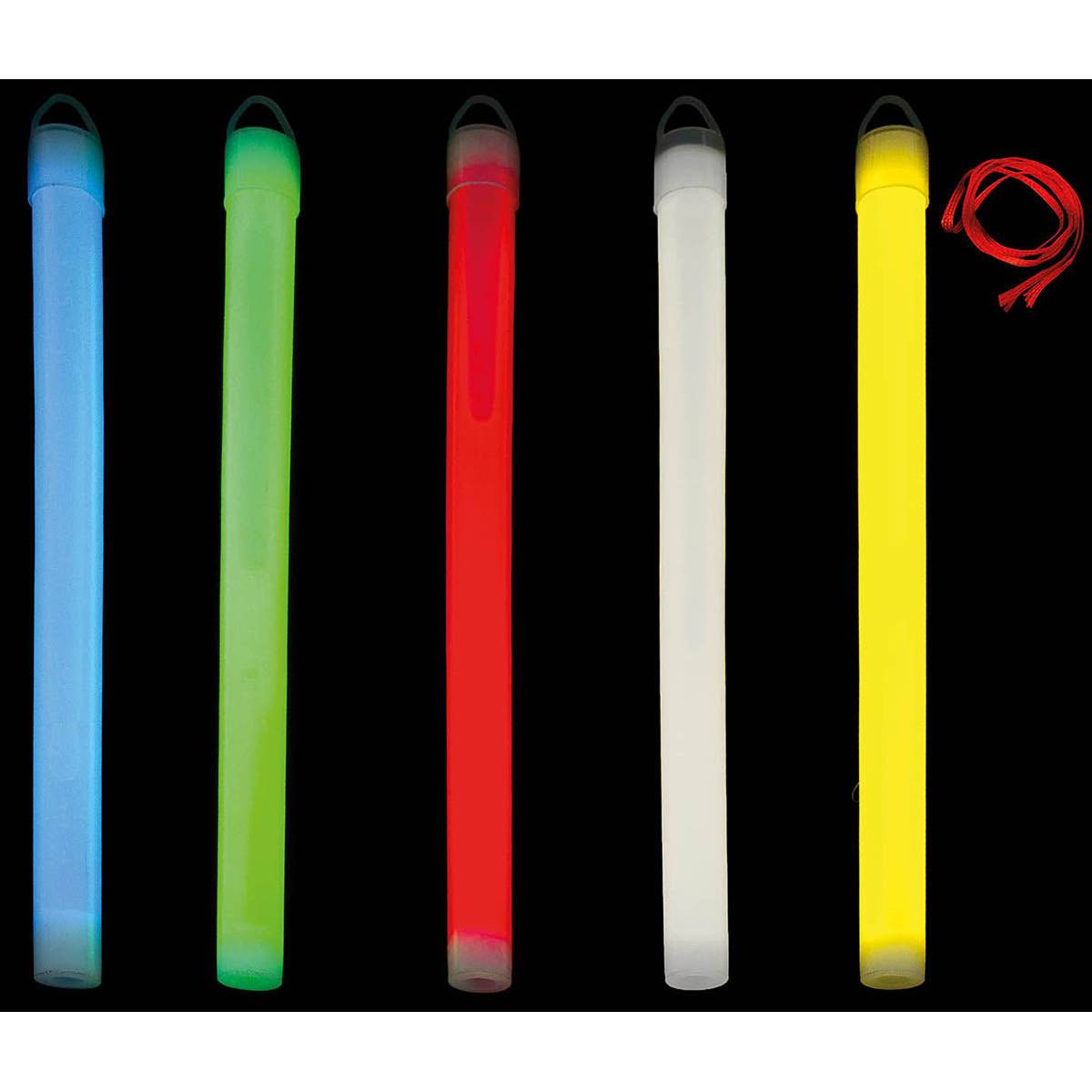 Bâton lumineux, grand, 35 x 2,5 cm, blanc