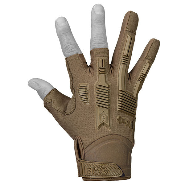 Guanti tattici TARGET HIGH ABRASION ERGOSHIELD TRIVIUM, coyote