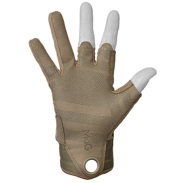Guanti tattici TARGET HIGH ABRASION ERGOSHIELD TRIVIUM, coyote