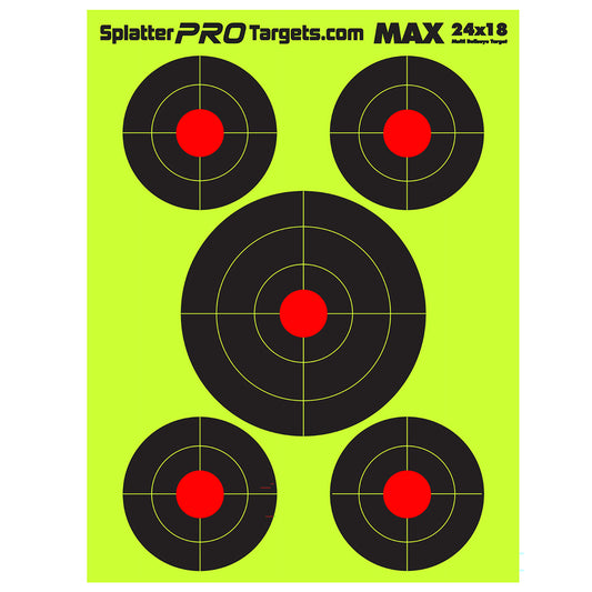 Bersagli Splatter Pro Targets MX 03, 60x45cm, Confezione da 10