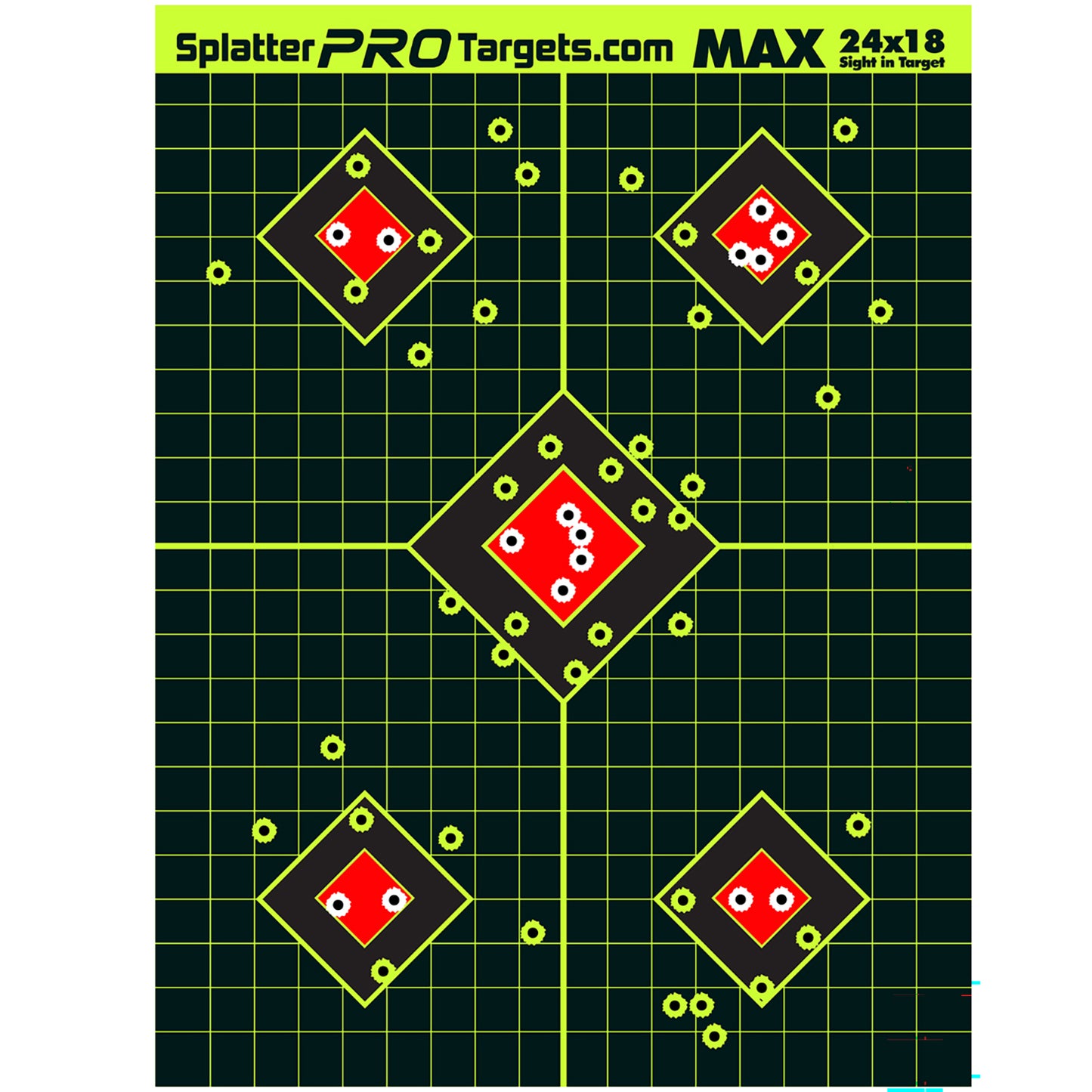 Splatter Pro Targets Zielscheiben MXFR 02, 60x45cm, 10er Packung