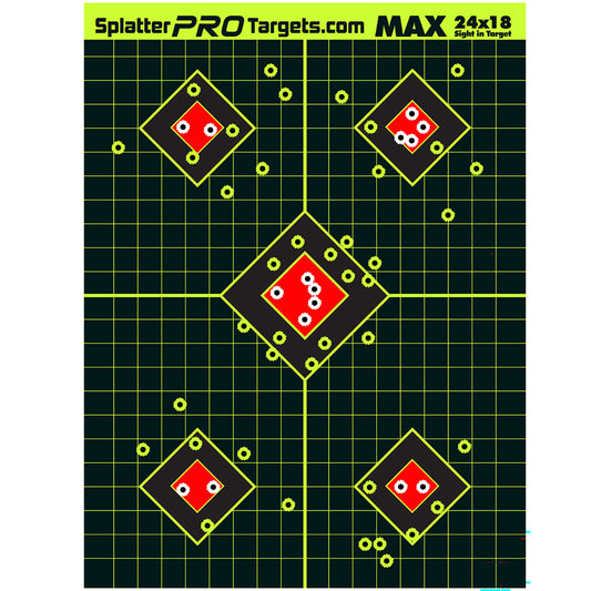 Bersagli Splatter Pro Targets MXFR 02, 60x45cm, Confezione da 10
