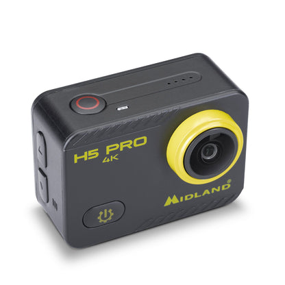 H5 Pro Action Cam 4K + Monopod + Zubehör