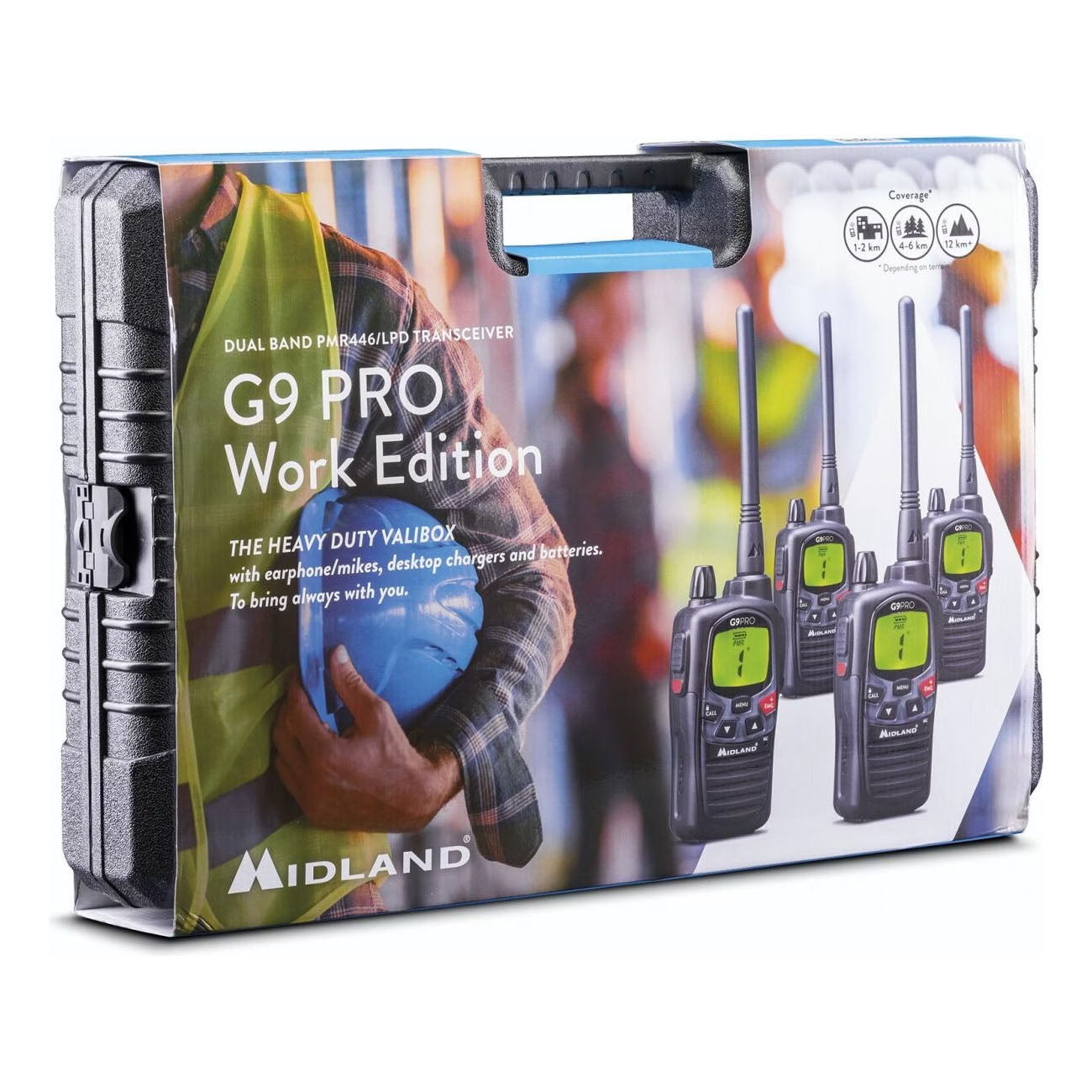 G9 Pro Work Edition Walkie Talkie (4er-Set)
