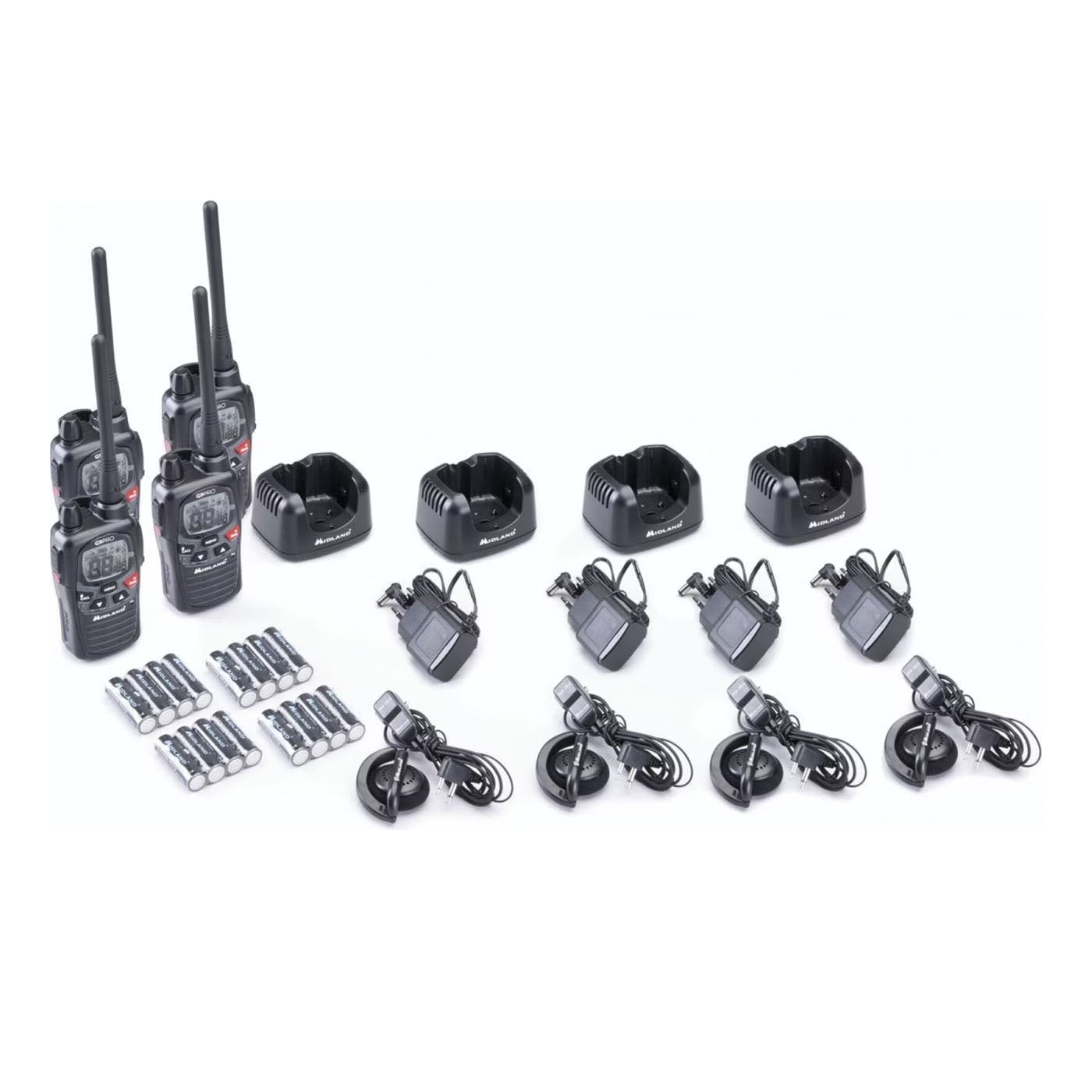 G9 Pro Work Edition Walkie Talkie (4er-Set)