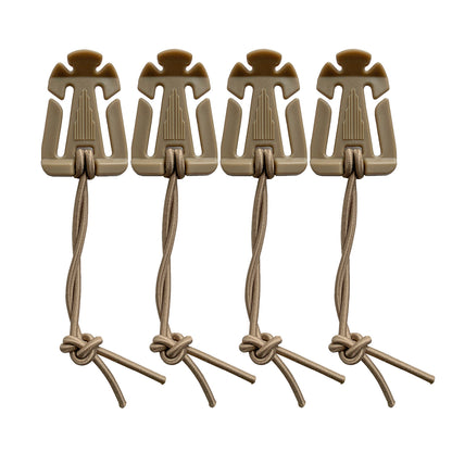 Molle Gear Clip (4er Pack)