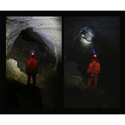 Lampada frontale a LED myStar R, 600 lumen (batterie incluse)