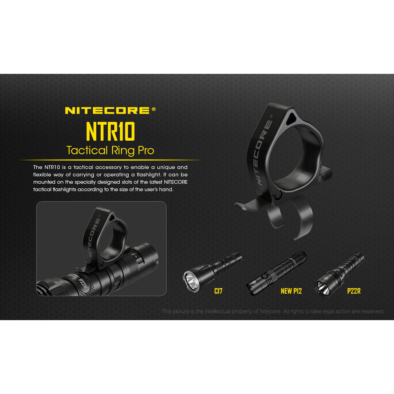 NITECORE Professional Tactical Ring NTR10