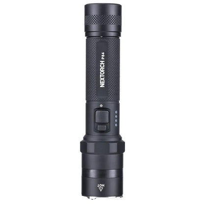 Taktische LED-Taschenlampe P84, 3'700 Lumen (inkl. Akku)