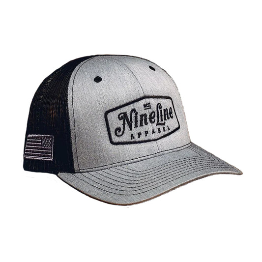 Baseball-Cap Classic Nine Line Snapback Hat