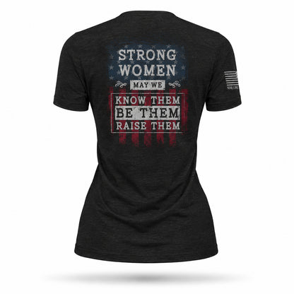 Women's T-Shirt Strong Women / May We