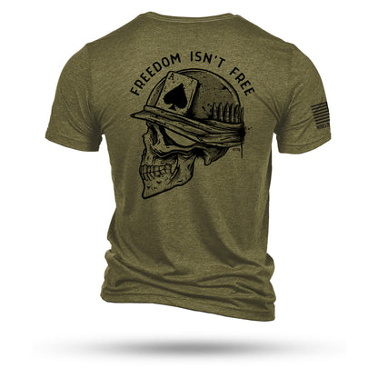 T-Shirt FREEDOM ISN'T FREE, olive  