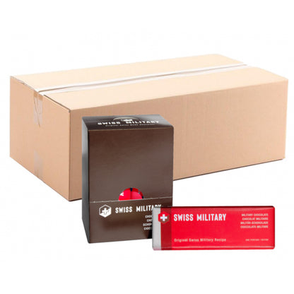Swiss Military Original-Militärschokolade Milch, Masterpack 180x50g