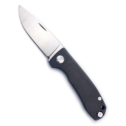 COLTELLI PMP, coltello tascabile slip joint HARMONY, titanio, M390, grigio scuro