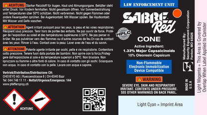 Spray al peperoncino MK-3 CONE, cono spray, (60ml)