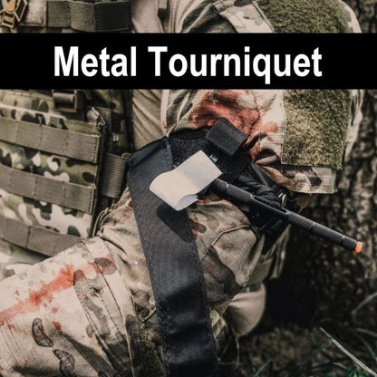 Kit per il controllo delle emorragie - incl. laccio emostatico in metallo (7 pezzi)