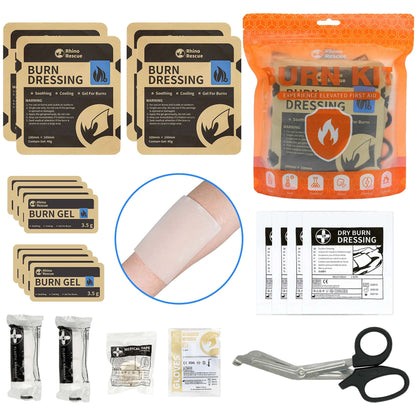 Kit de soins pour brûlures (7 pièces)
