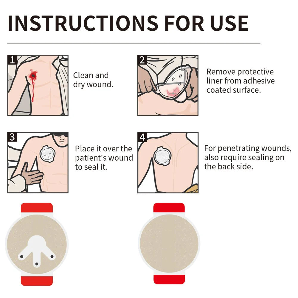 Chest Seal & Chest Seal Vented (Set)