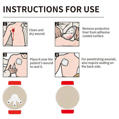 Chest Seal & Chest Seal Vented (Set)