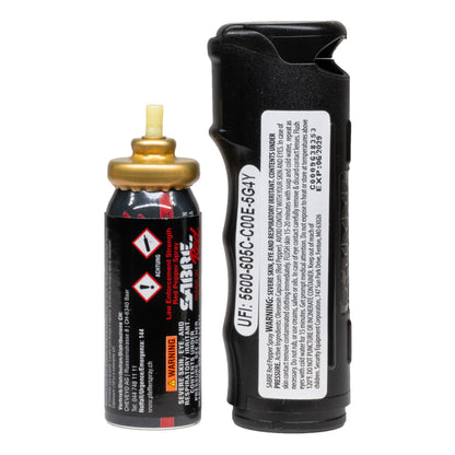 Spray al peperoncino F15 GEL AL PEPE, nero, 15ml