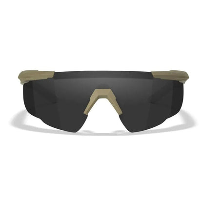 Occhiali da sole WILEY-X SABER ADVANCED, kit di tre lenti, grigio/trasparente/arancione brillante, mimetico opaco