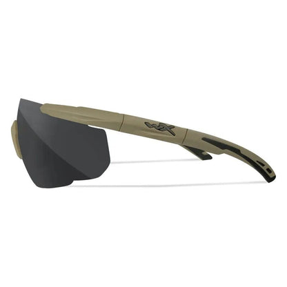Occhiali da sole WILEY-X SABER ADVANCED, kit di tre lenti, grigio/trasparente/arancione brillante, mimetico opaco