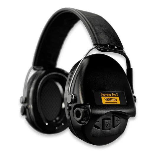 SORDIN Gehörschutz SUPREME PRO-X SLIM , Headband, black