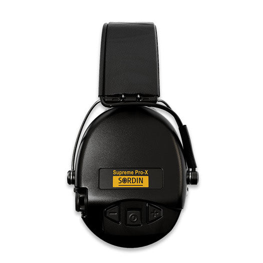 SORDIN Gehörschutz SUPREME PRO-X SLIM , Headband, black