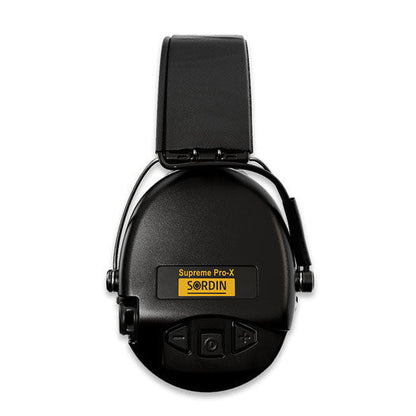 SORDIN Gehörschutz SUPREME PRO-X SLIM , Headband, black