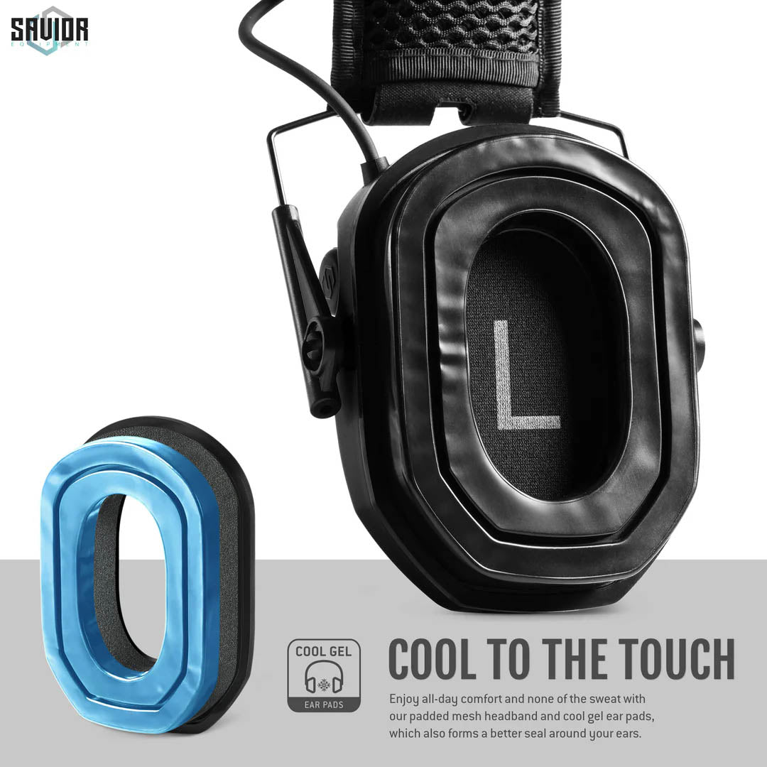 Elektronischer Gehörschutz APOLLO mit Gelkissen